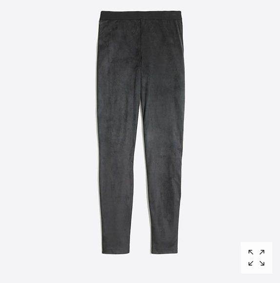 J Crew Factory Gigi Faux suede pant NWT - Picture 3 of 5